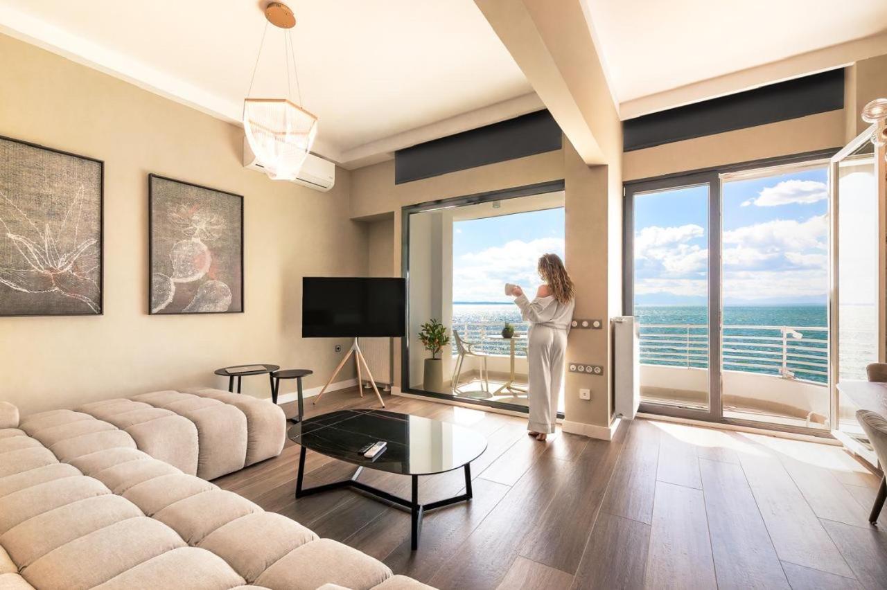 Iconic Salonica Suite Seafront Bagian luar foto